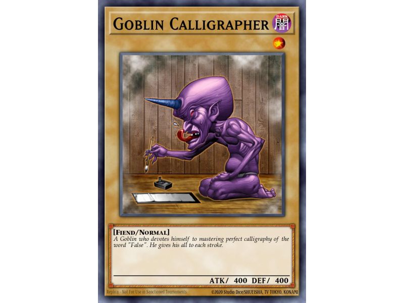Goblin Calligrapher (Common)