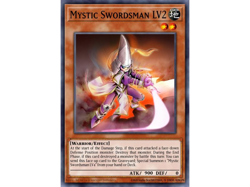 Mystic Swordsman LV2 (Rare)