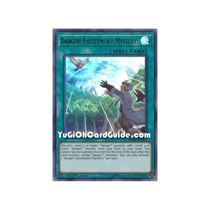 Danger! Excitement! Mystery! (Ultra Rare) – Dark Neostorm | Carta YUGIOH en México