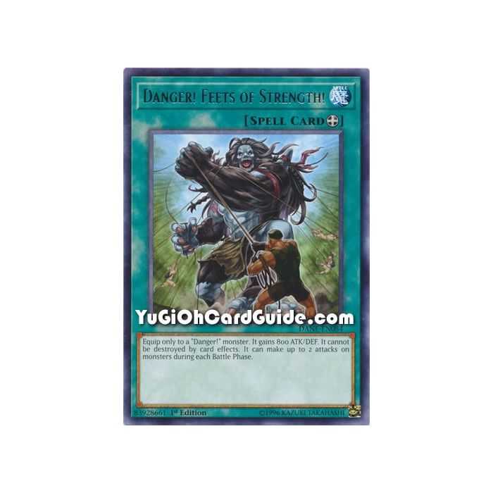 Danger! Feets of Strength! (Rare) – Dark Neostorm | Carta YUGIOH en México