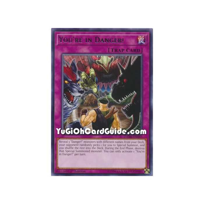 You're in Danger! (Rare) – Dark Neostorm | Carta YUGIOH en México