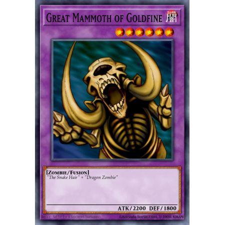 Great Mammoth of Goldfine (Common)