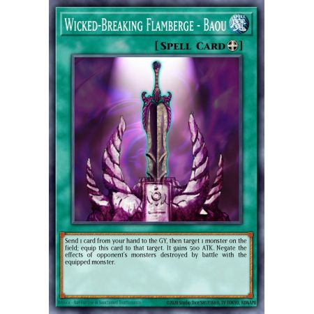 Wicked-Breaking Flamberge - Baou (Common)