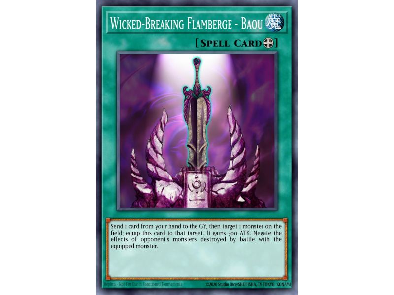 Wicked-Breaking Flamberge - Baou (Common)