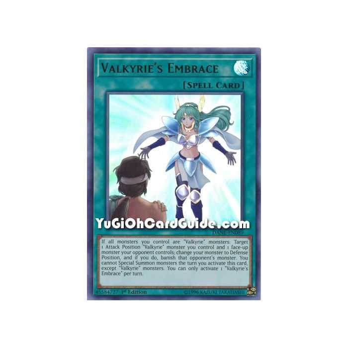 Valkyrie's Embrace (Ultra Rare) – Dark Neostorm | Carta YUGIOH en México