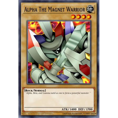 Alpha The Magnet Warrior (Common)