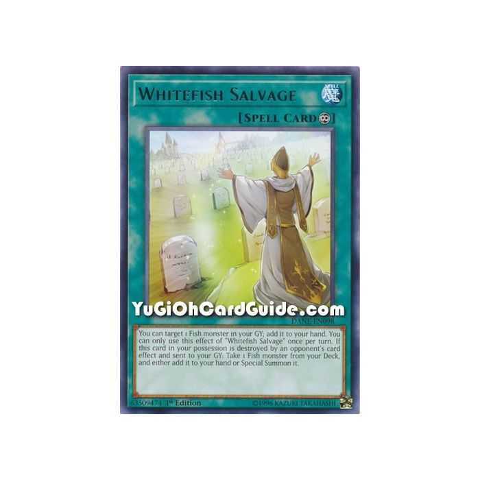 Whitefish Salvage (Rare) – Dark Neostorm | Carta YUGIOH en México