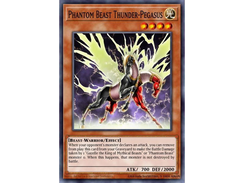 Phantom Beast Thunder-Pegasus (Common)
