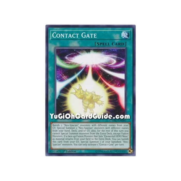 Contact Gate (Common) – Cybernetic Horizon | Carta YUGIOH en México