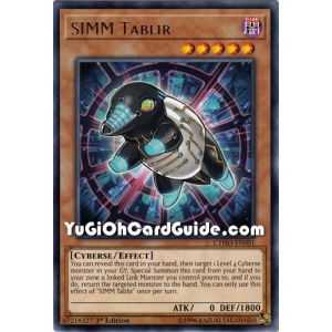 SIMM Tablir (Rare) – Cybernetic Horizon | Carta YUGIOH en México