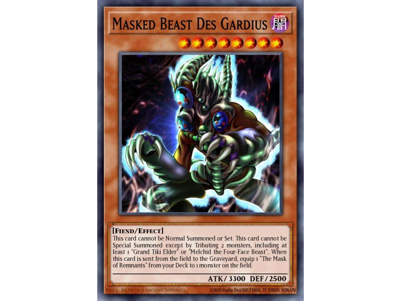 Masked Beast Des Gardius (Common)