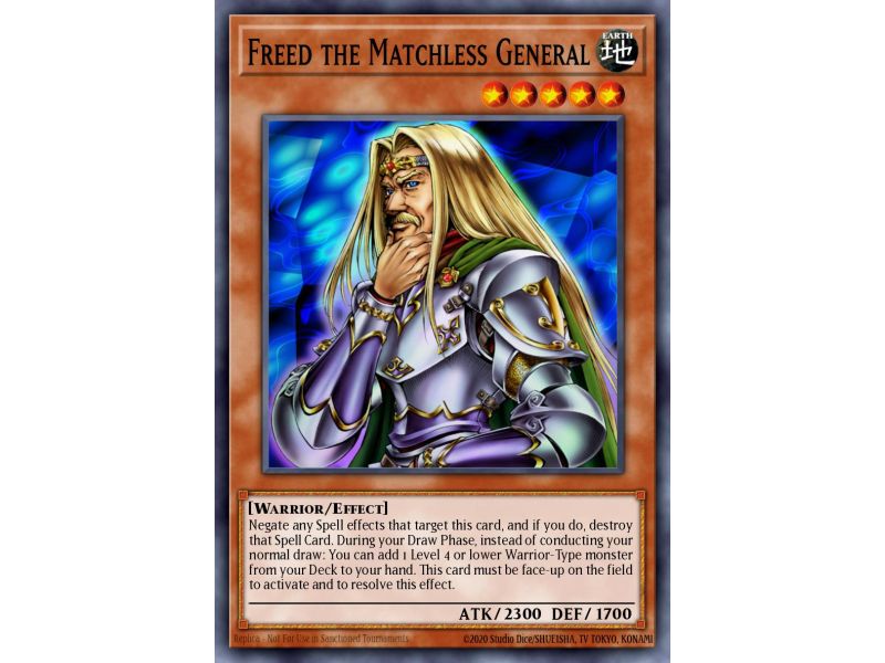Freed the Matchless General (Common)