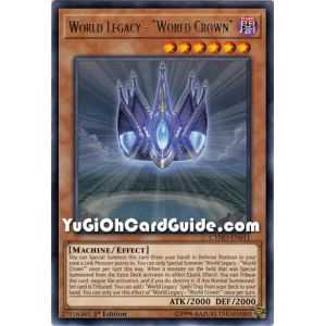 World Legacy - World Crown (Rare) – Cybernetic Horizon | Carta YUGIOH en México