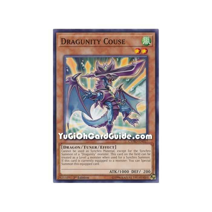 Dragunity Couse (Common) – Cybernetic Horizon | Carta YUGIOH en México