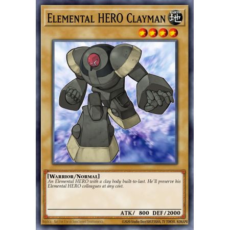 Elemental HERO Clayman (Common)