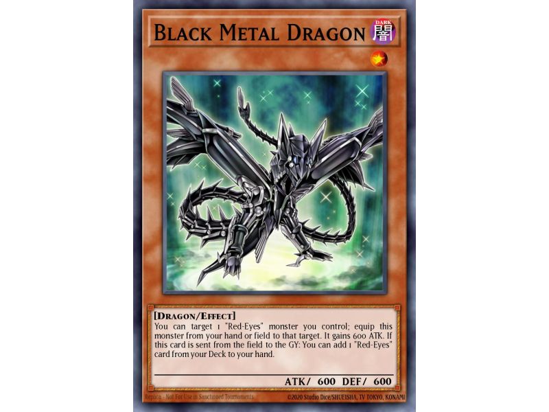 Black Metal Dragon (Common)