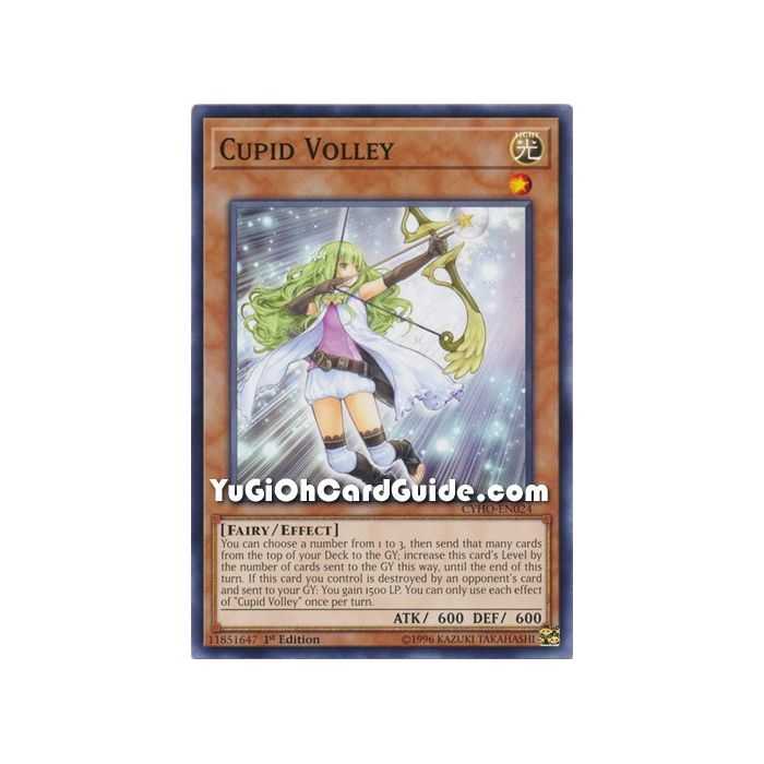 Cupid Volley (Common) – Cybernetic Horizon | Carta YUGIOH en México