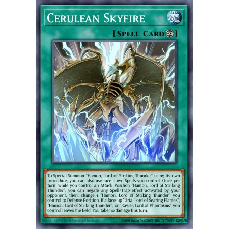 Cerulean Skyfire (Common)