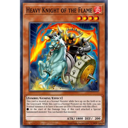 Heavy Knight of the Flame (Common)