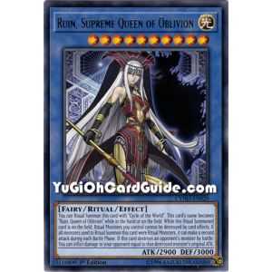 Ruin, Supreme Queen of Oblivion (Rare) – Cybernetic Horizon | Carta YUGIOH en México
