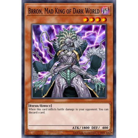 Brron, Mad King of Dark World (Common)