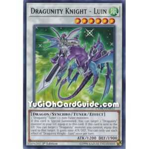 Dragunity Knight - Luin (Rare) – Cybernetic Horizon | Carta YUGIOH en México