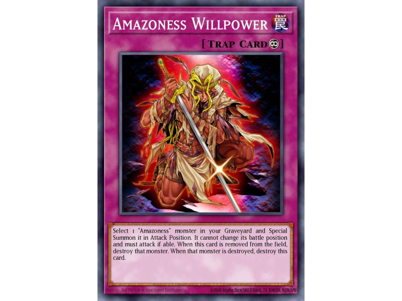 Amazoness Willpower (Common)
