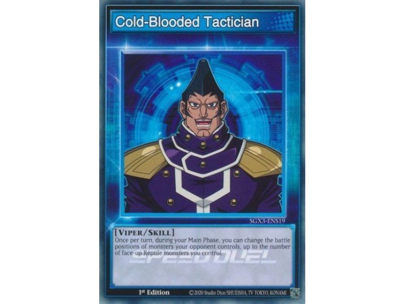 Cold-Blooded Tactician (Common)