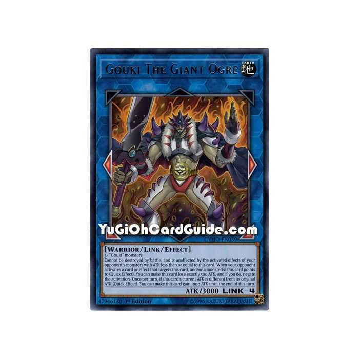 Gouki The Giant Ogre (Rare) – Cybernetic Horizon | Carta YUGIOH en México