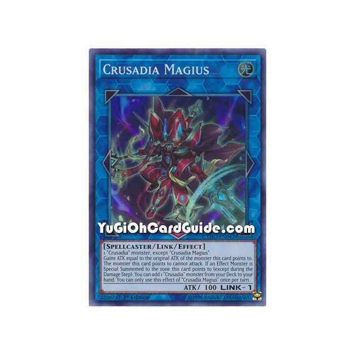 Crusadia Magius (Super Rare) – Cybernetic Horizon | Carta YUGIOH en México