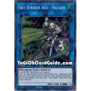Sky Striker Ace - Hayate (Super Rare) – Cybernetic Horizon | Carta YUGIOH en México