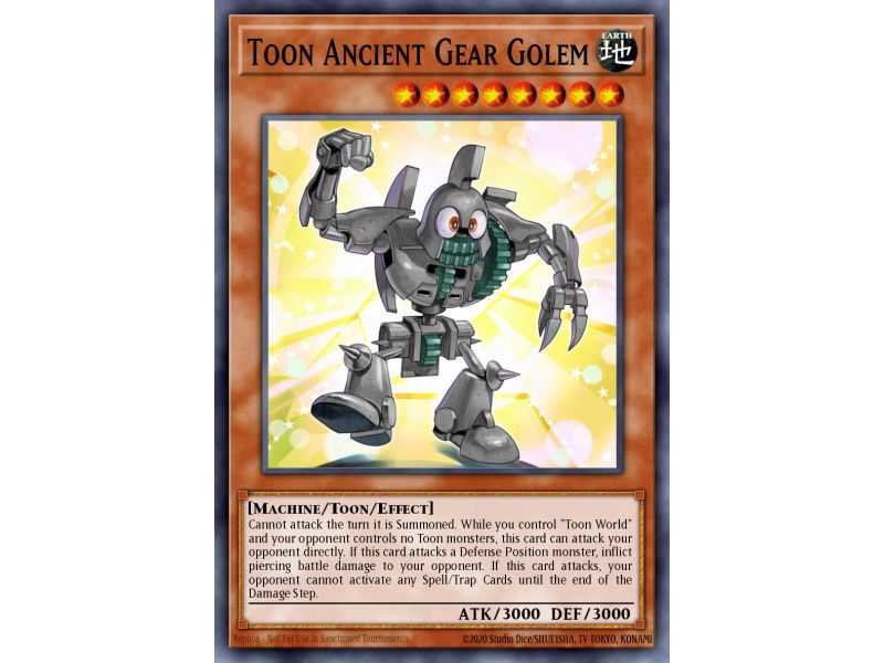 Toon Ancient Gear Golem (Common)