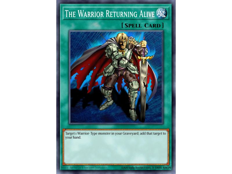 The Warrior Returning Alive (Common)