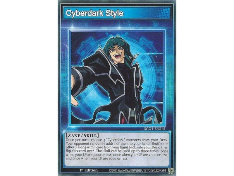 Cyberdark Style (Skill Card) (Common)
