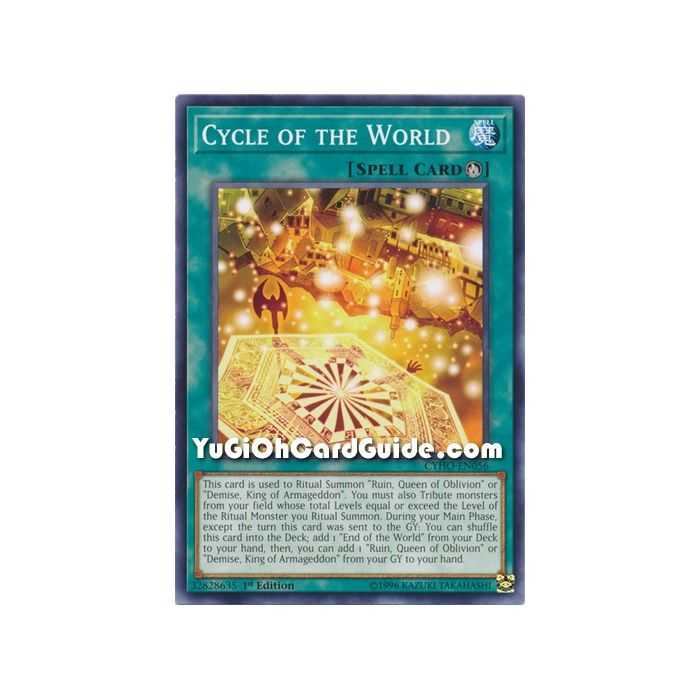 Cycle of the World (Common) – Cybernetic Horizon | Carta YUGIOH en México