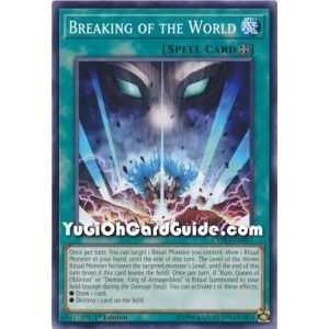 Breaking of the World (Common) – Cybernetic Horizon | Carta YUGIOH en México