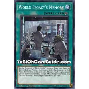World Legacy's Memory (Common) – Cybernetic Horizon | Carta YUGIOH en México