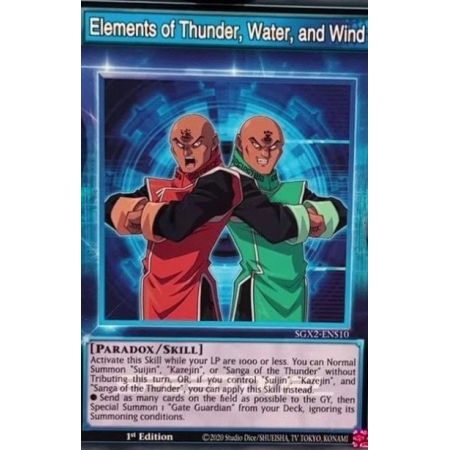 Elements of Thunder, Water, and Wind (Common)