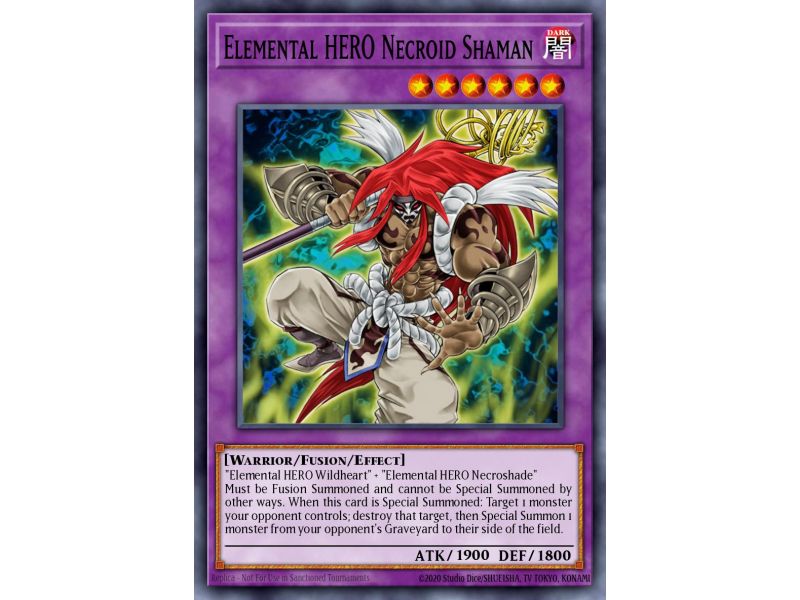 Elemental HERO Necroid Shaman (Common)