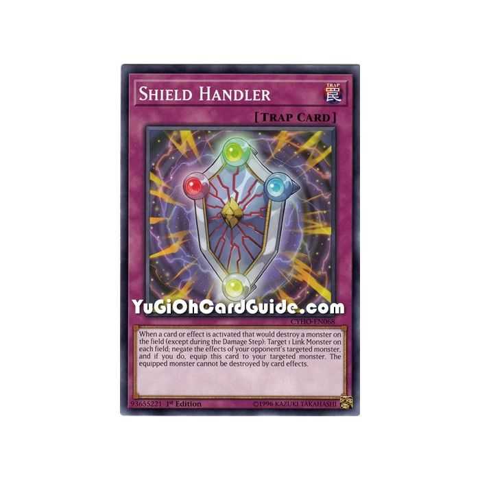 Shield Handler (Common) – Cybernetic Horizon | Carta YUGIOH en México