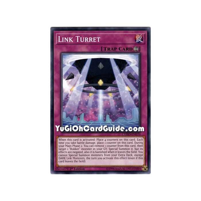 Link Turret (Common) – Cybernetic Horizon | Carta YUGIOH en México