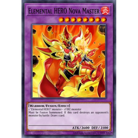 Elemental HERO Nova Master (Common)