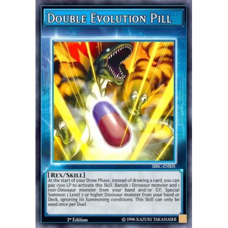Double Evolution Pill (Skill Card) (Ultra Rare)