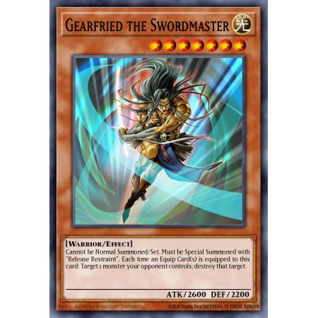 Gearfried the Swordmaster (Ultra Rare)