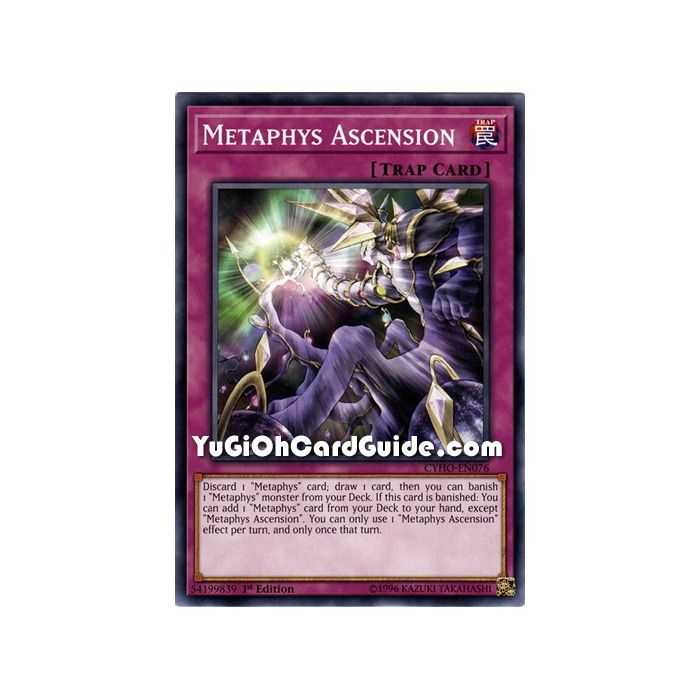 Metaphys Ascension (Common) – Cybernetic Horizon | Carta YUGIOH en México