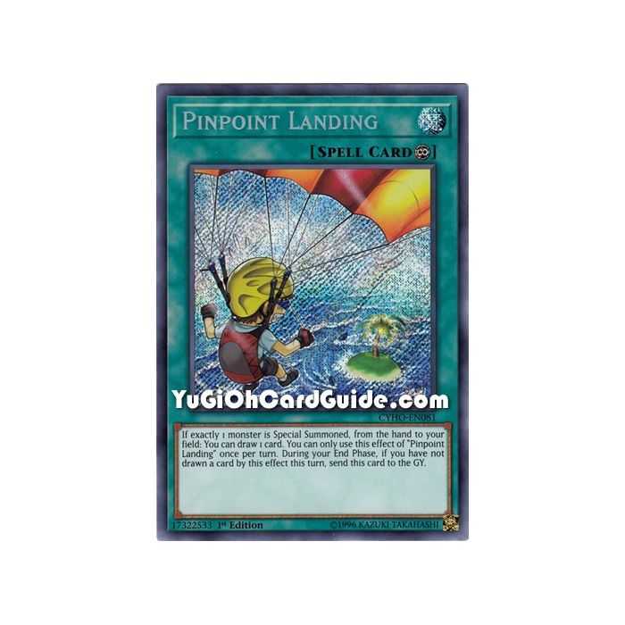 Pinpoint Landing (Secret Rare) – Cybernetic Horizon | Carta YUGIOH en México