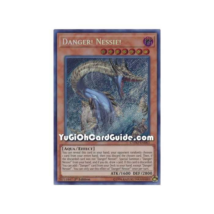 Danger! Nessiel! (Secret Rare) – Cybernetic Horizon | Carta YUGIOH en México