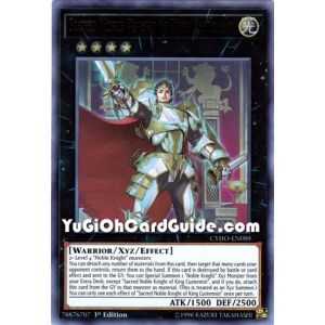 Sacred Noble Knight of King Custennin (Ultra Rare) – Cybernetic Horizon | Carta YUGIOH en México