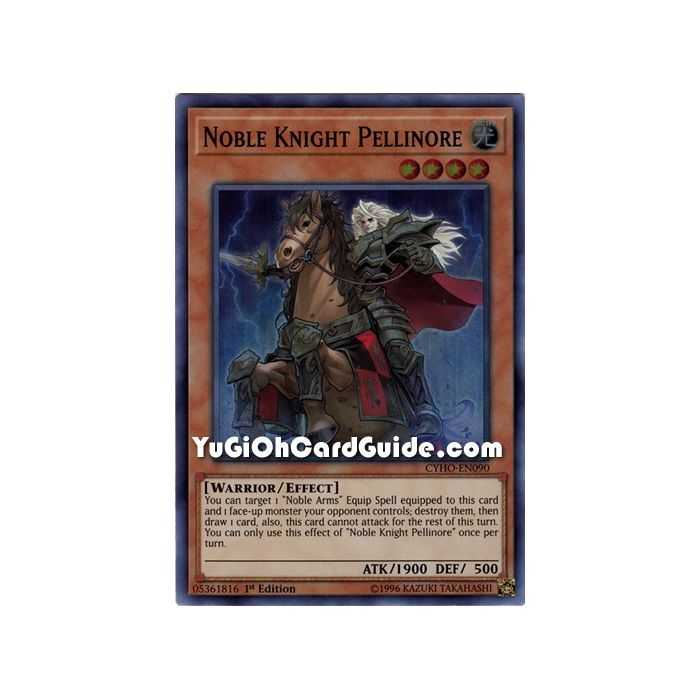 Noble Knight Pellinore (Super Rare) – Cybernetic Horizon | Carta YUGIOH en México