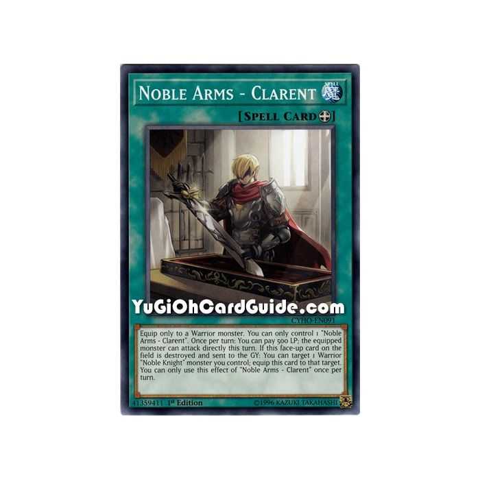 Noble Arms - Clarent (Common) – Cybernetic Horizon | Carta YUGIOH en México